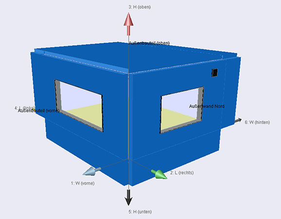Außenlärmberechnung Fenster